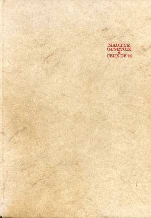 Ceux de 14 - Maurice Genevoix (French Edition 1974)